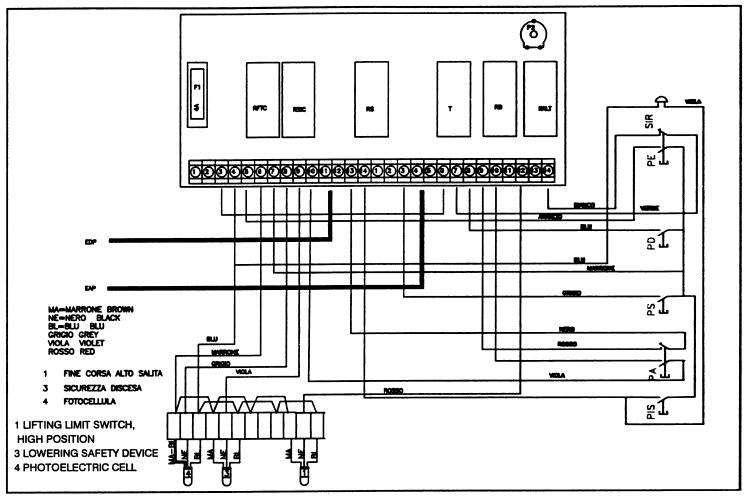 HH Intertech Danmark ApS, Stratos R, electric wiring diagram